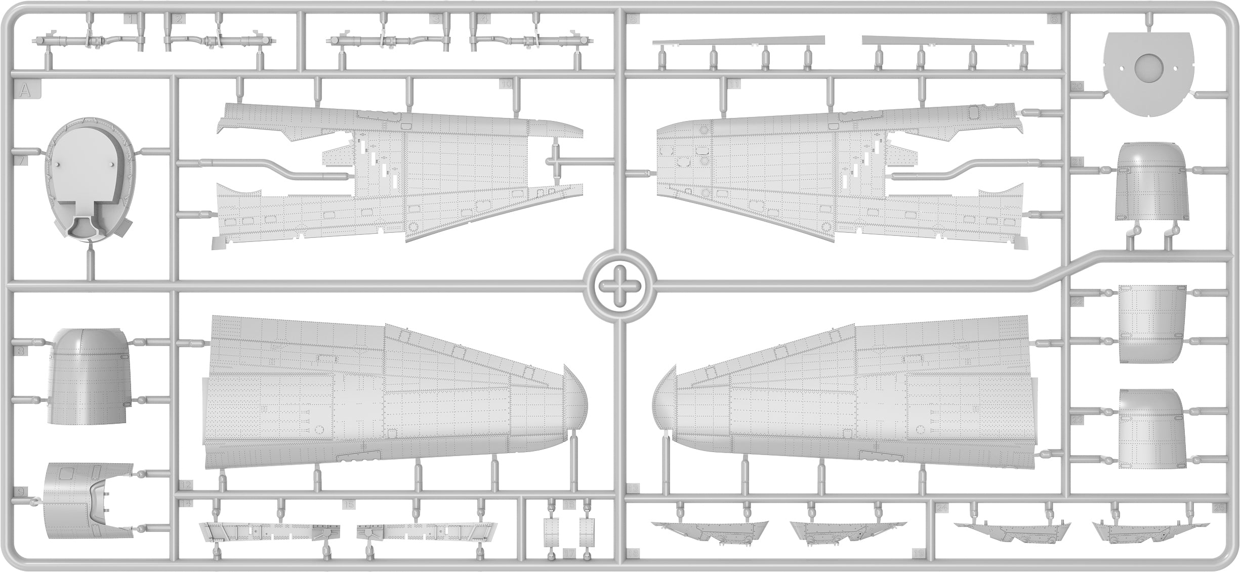 1/48 P47D-11RE Thunderbolt Zemke’s Wolfpack, Advanced Kit - Hobby Sense