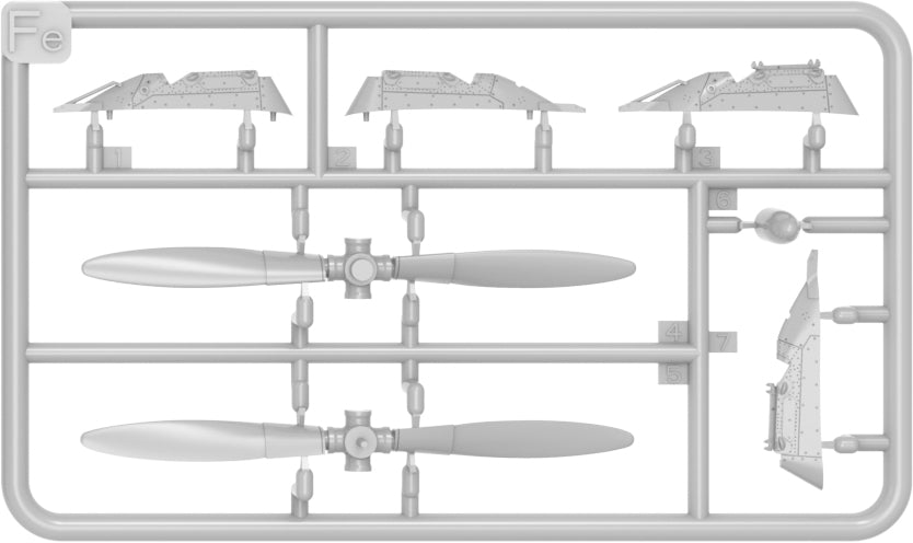 1/48 Thunderbolt P47D-10RE Razorback, Advanced Kit - Hobby Sense