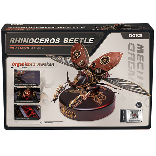 Rhinoceros Beetle (Plastic) - Hobby Sense
