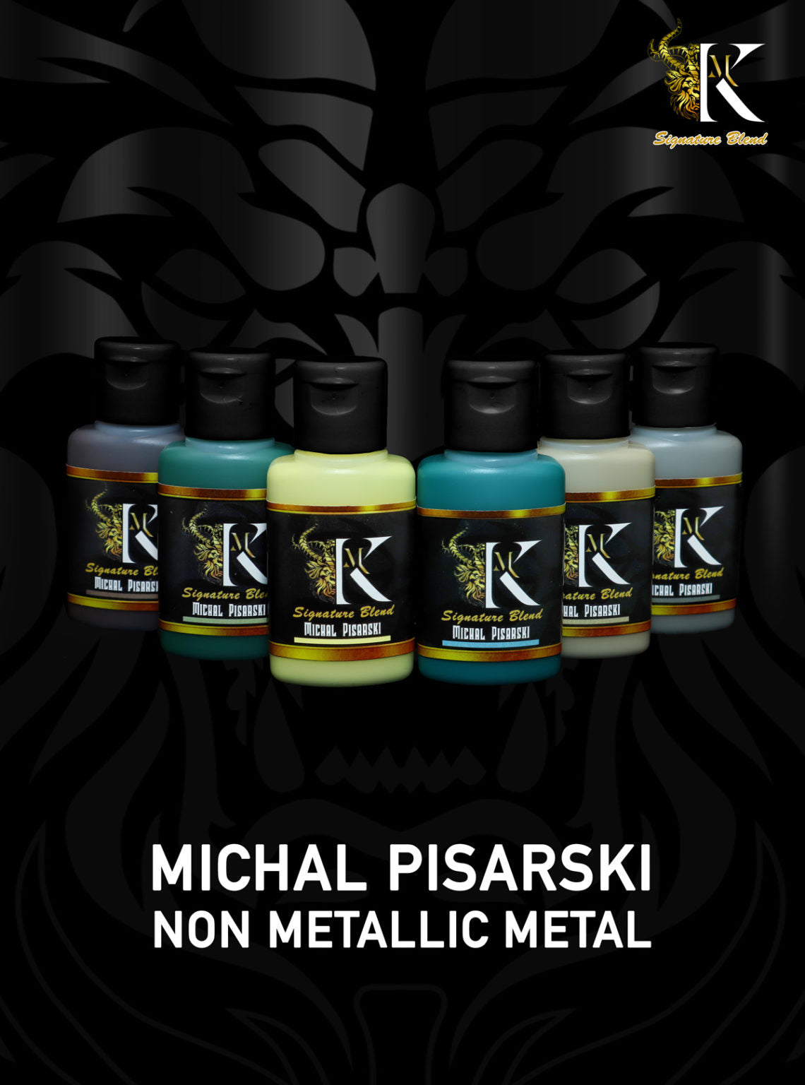 Kimera Kolors Michal Pisarski Signature Set Non Metallic Metal - Hobby Sense