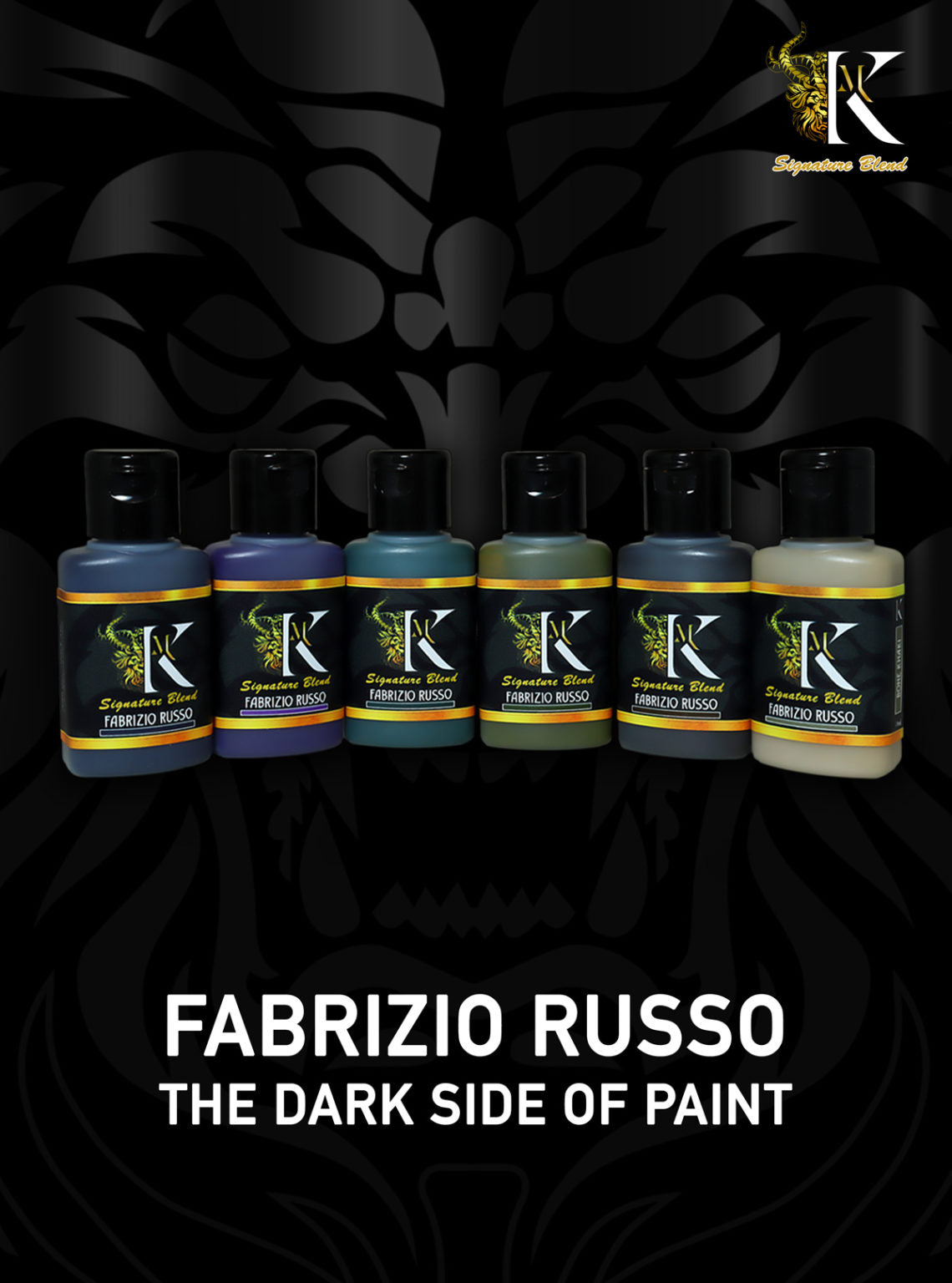 Kimera Kolors Fabrizio Russo Signature Set The Dark Side of Paint - Hobby Sense