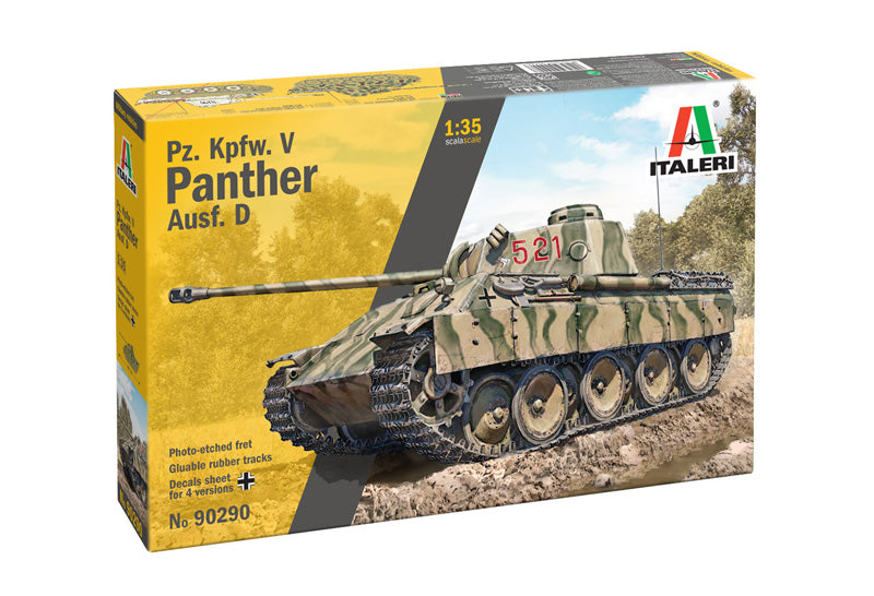 Italeri 1/35 Pz. Kpfw. V Panther Ausf. D - Hobby Sense