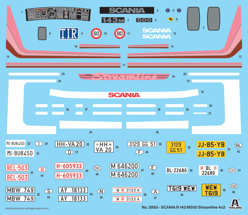 1/24 Scania R143 M 500 Streamline 4x2 - Hobby Sense