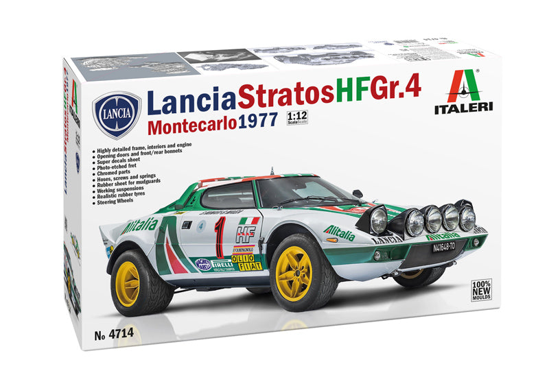 1/12 Lancia Stratos HF Gr.4 Monte Carlo 1977 - Hobby Sense