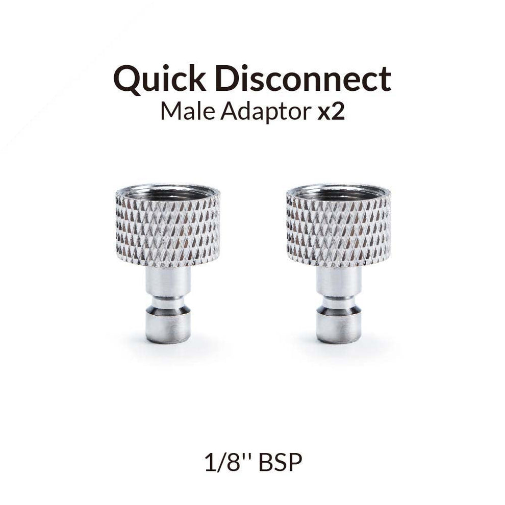 Airbrush Quick Male Adapter ( 2 Pcs ) - Hobby Sense