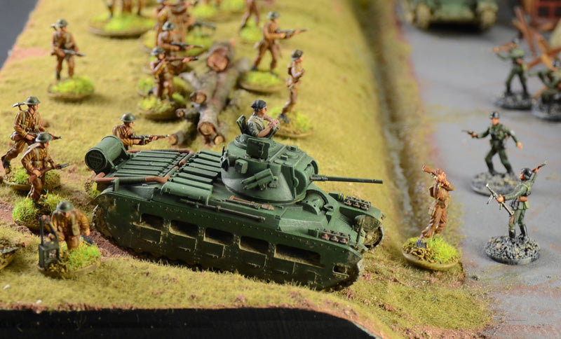1/72 WWII 1940 Battle of Arras Rommel's Offensive Battle Set - Hobby Sense