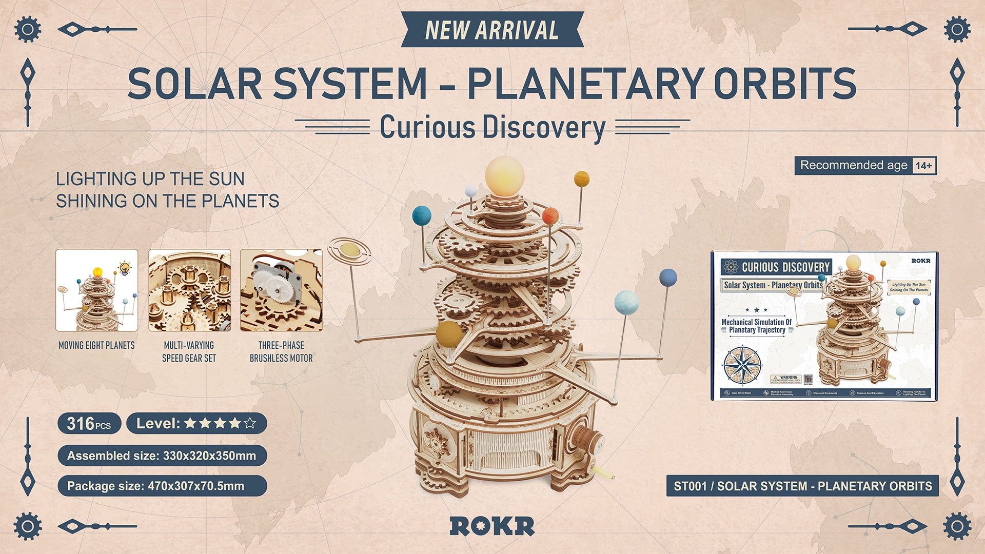 Solar System-Planetary Orbits - Hobby Sense