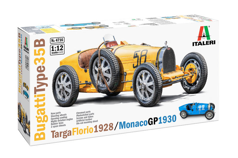 1/12 Bugatti Type 35B - Targa Florio ‘29/Monaco GP ‘30 - Hobby Sense