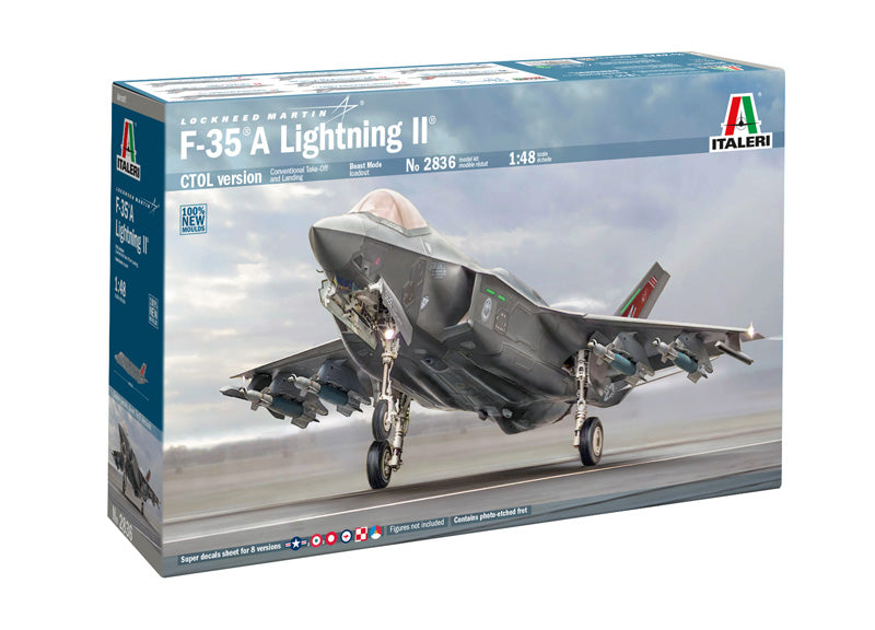 Italeri 1/48 F35A Lighting II Beast Mode - Hobby Sense