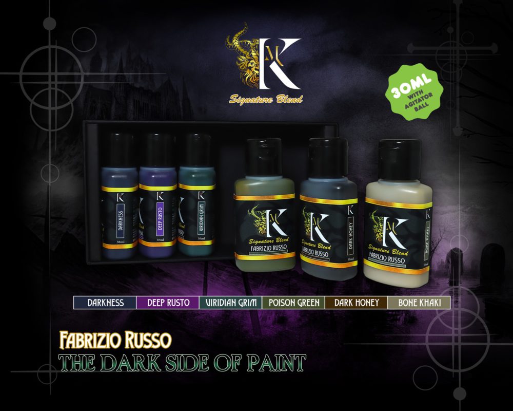 Kimera Kolors Fabrizio Russo Signature Set The Dark Side of Paint - Hobby Sense
