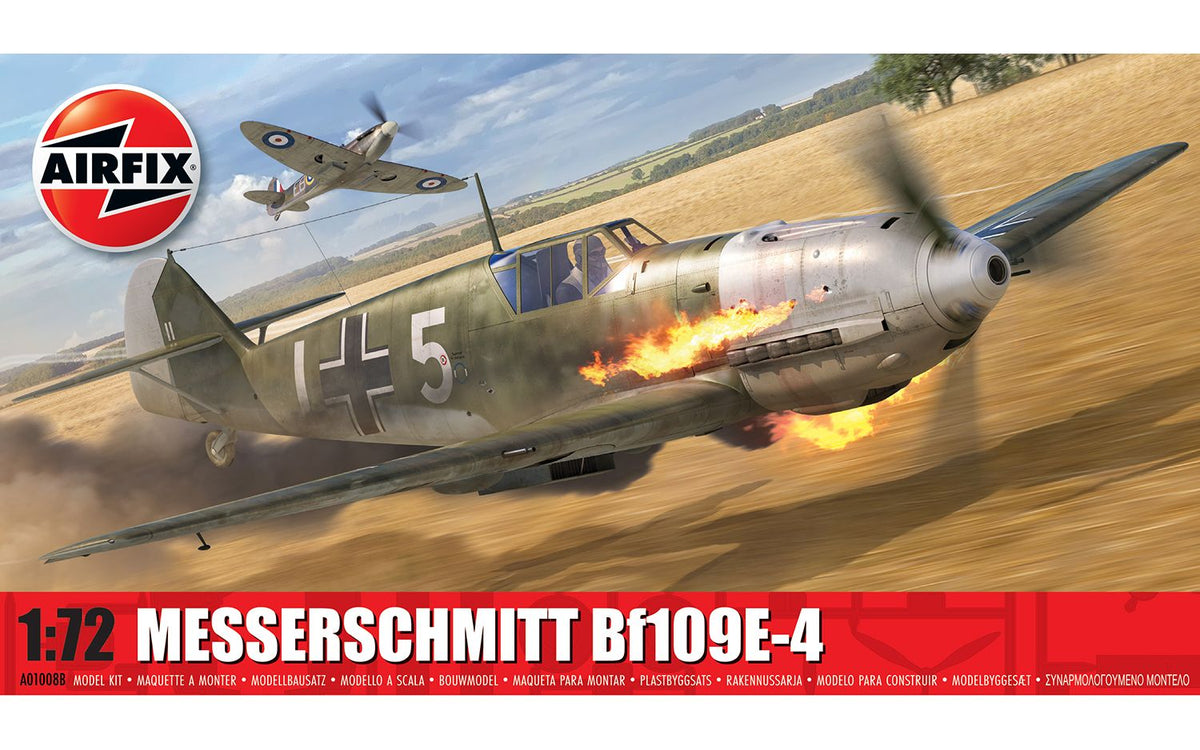 1/72 Messerschmitt Bf109E-4 - Hobby Sense