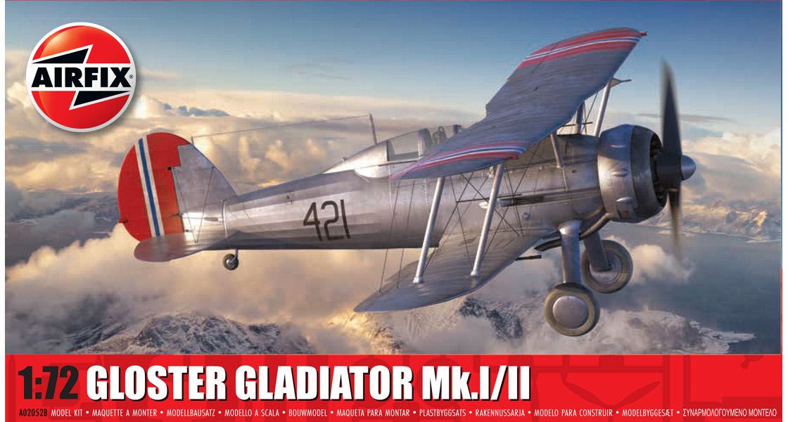 1/72 Gloster Gladiator Mk.I/Mk.II - Hobby Sense