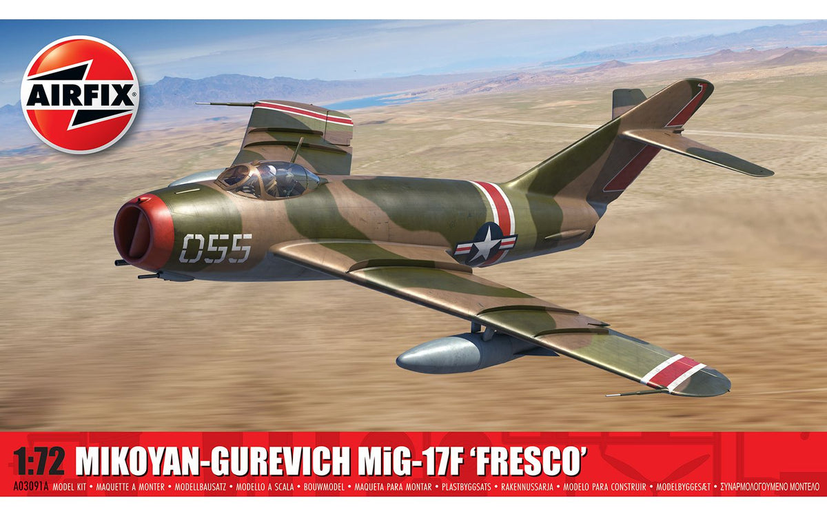 1/72 Mikoyan-Gurevich MiG-17F Fresco - Hobby Sense