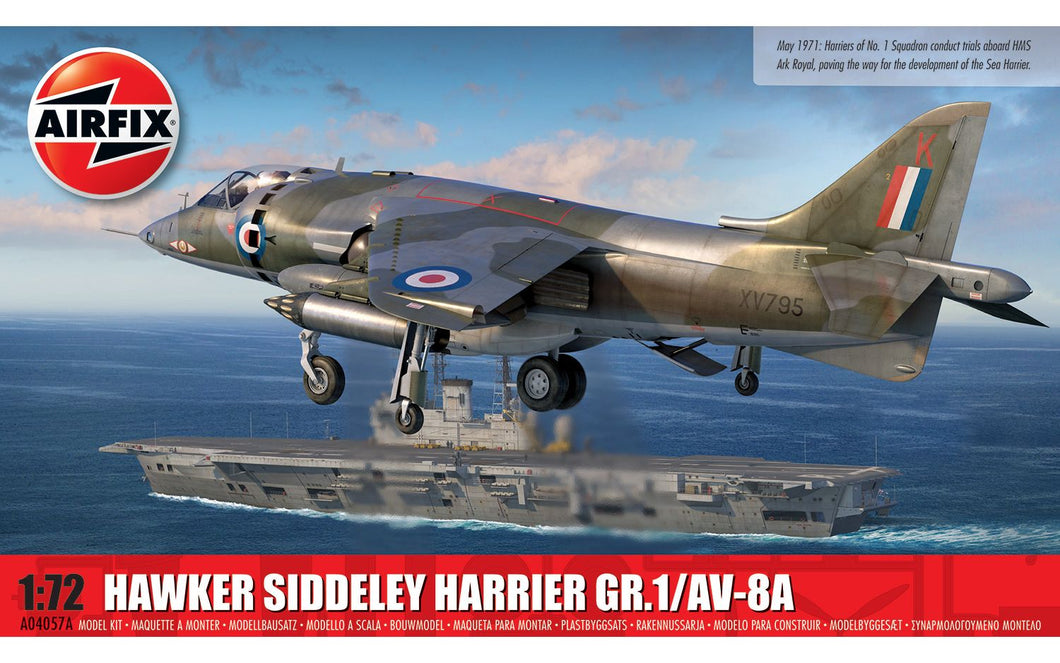 1/72 Hawker Siddeley Harrier GR.1/AV-8A - Hobby Sense