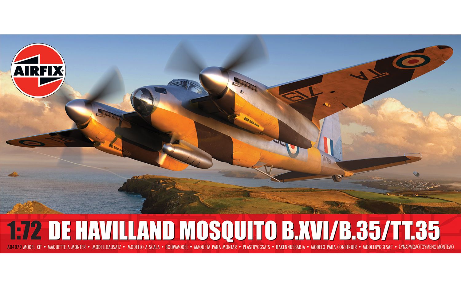 Airfix 1/72 De Havilland Mosquito B.XVI/B.35/TT.35 - Hobby Sense