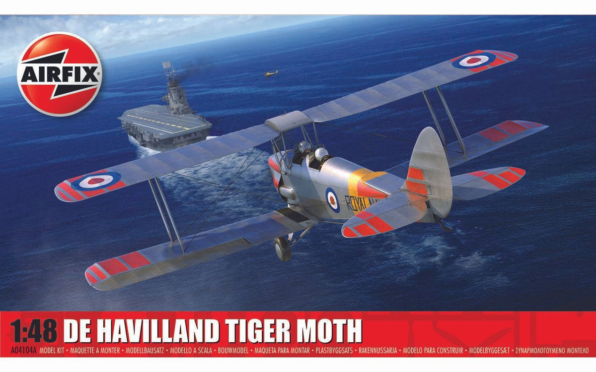 1/48 de Havilland Tiger Moth - Hobby Sense