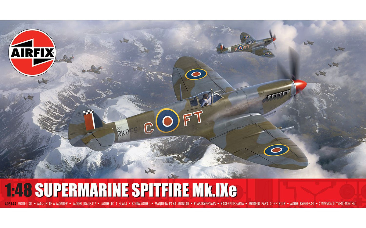 Airfix 1/48 Supermarine Spitfire Mk.IXe - Hobby Sense