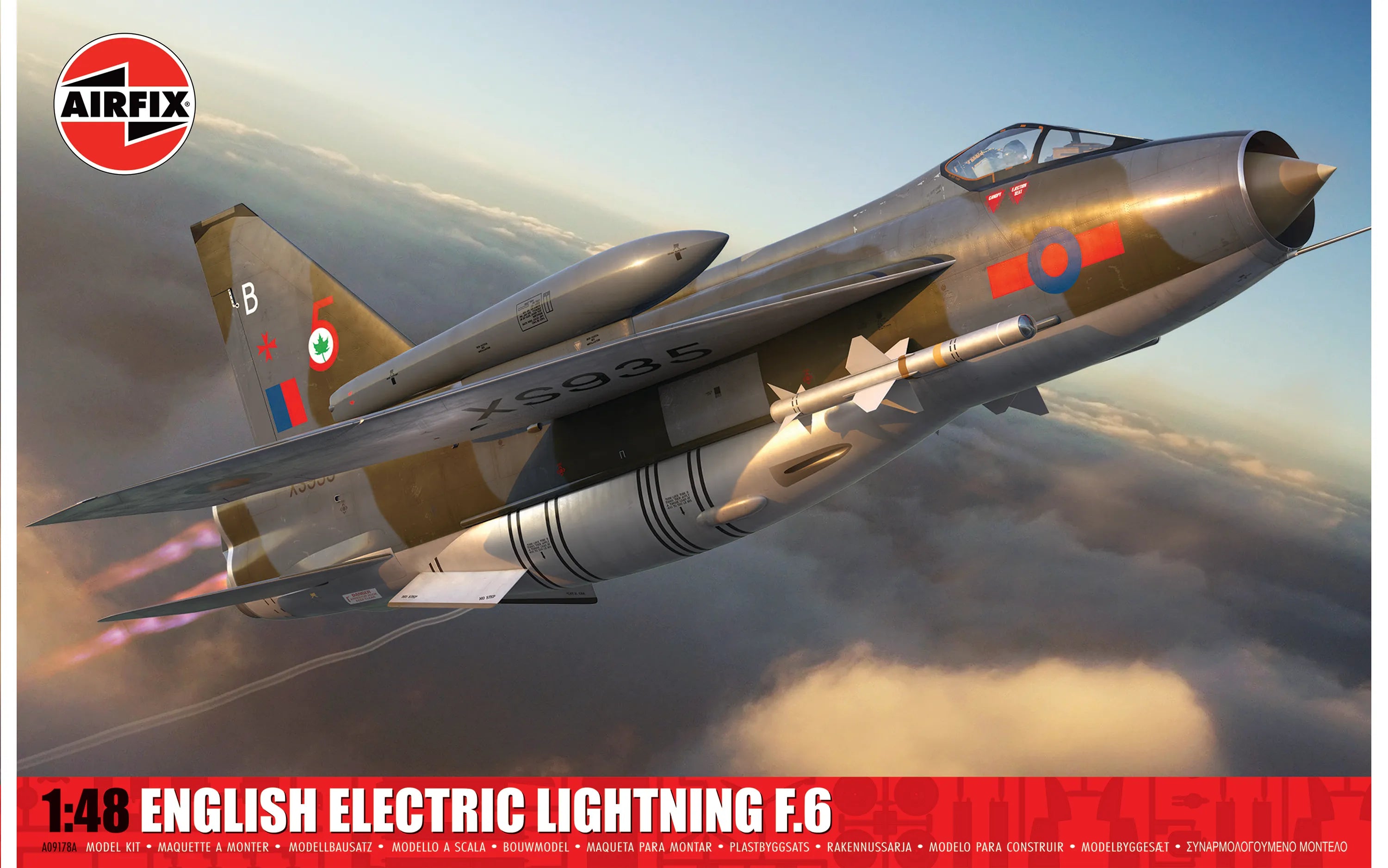 Airfix 1/48 English Electric Lightning F.6