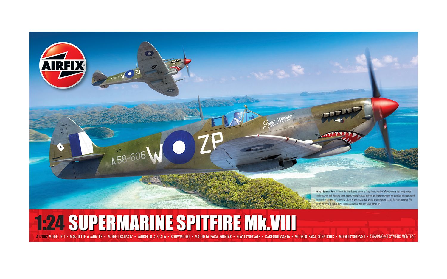 1/24 Supermarine Spitfire Mk.VIII - Hobby Sense