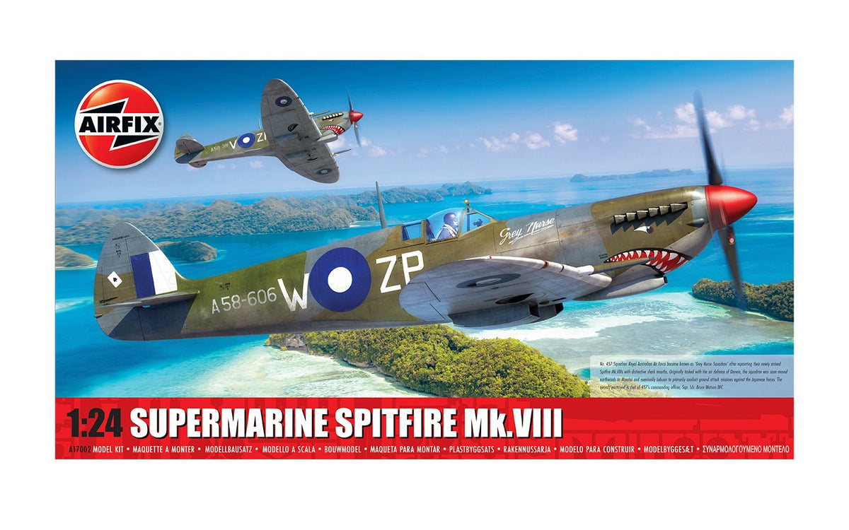 1/24 Supermarine Spitfire Mk.VIII - Hobby Sense