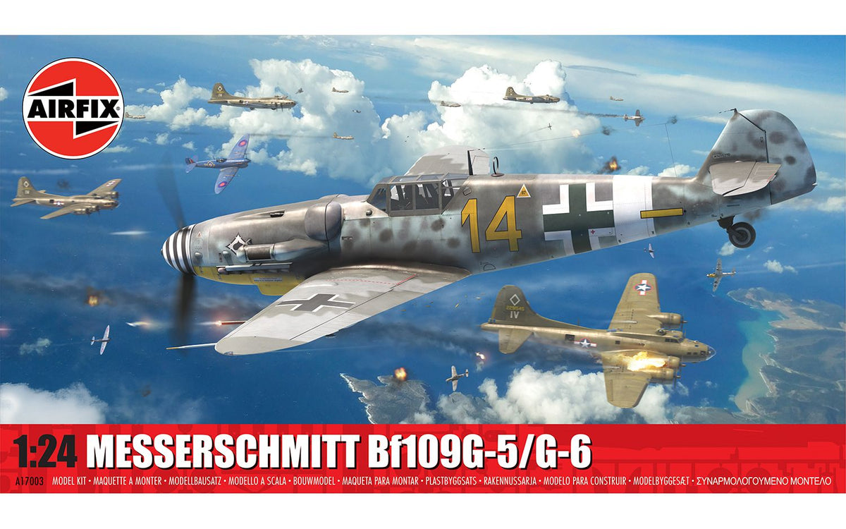 1/24 Messerschmitt Bf109G-5/6 - Hobby Sense