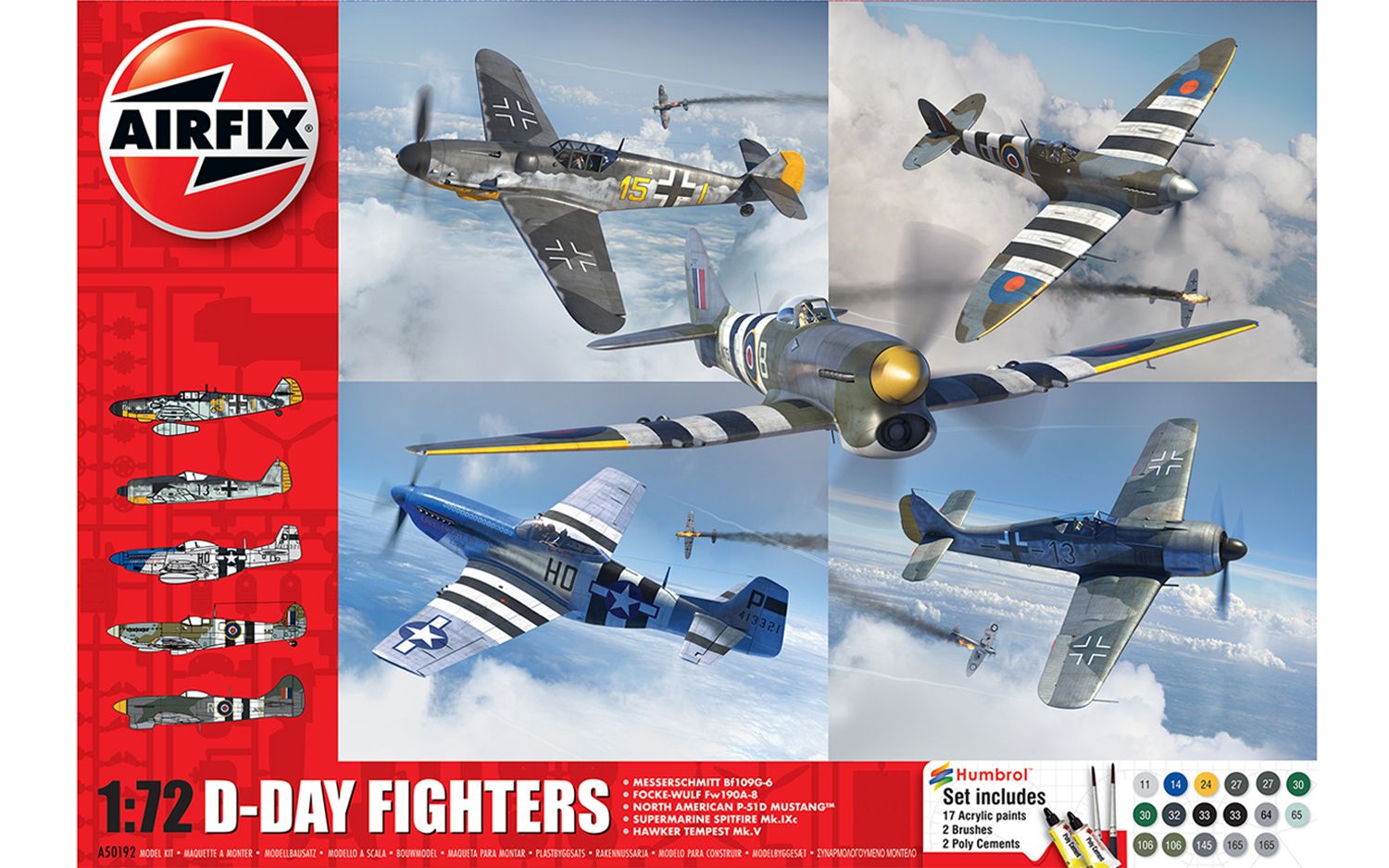 1/72 D-Day Fighters Gift Set - Hobby Sense