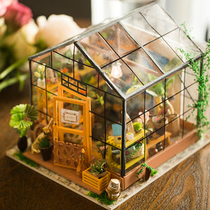 Cathy's Flower DIY Miniature House Kit - Hobby Sense