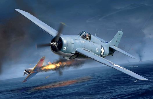 1/48 USN F4F-4 Battle of Midway - Hobby Sense