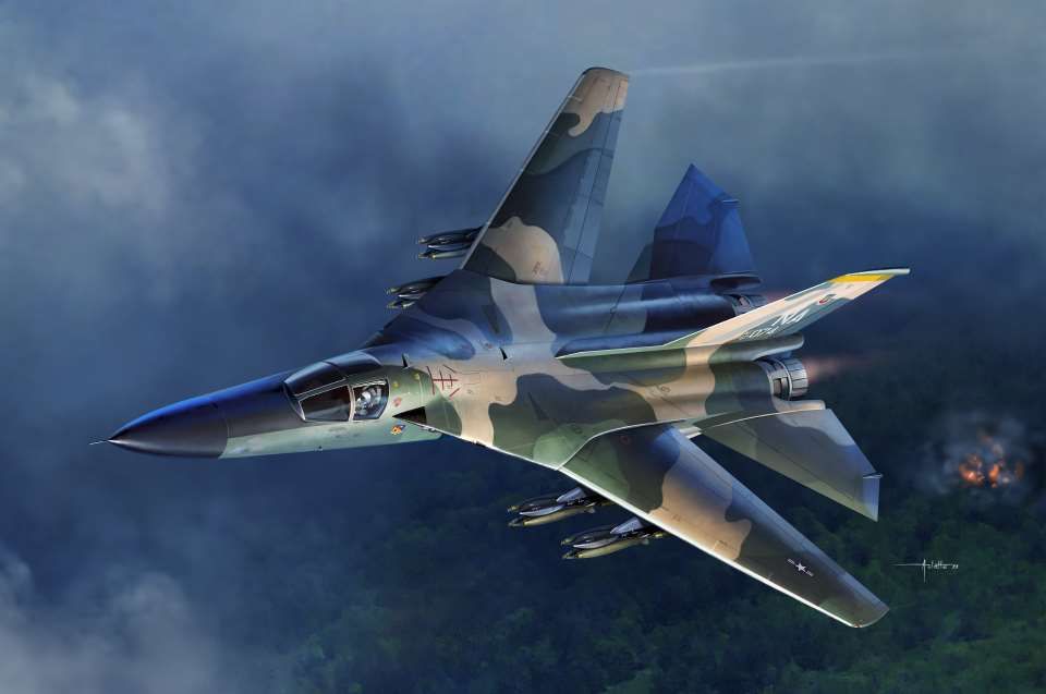1/48 USAF F111A Aardvark Vietnam War - Hobby Sense