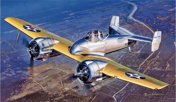 1/48 USN XF5F-1 Skyrocket - Hobby Sense