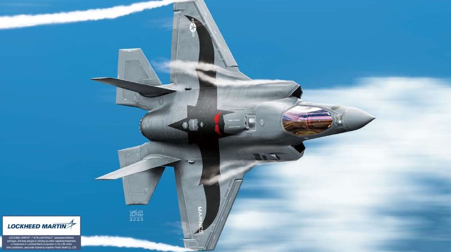 1/72 USMC F35B LIGHTNING II VMFA-242 -Bats - Hobby Sense