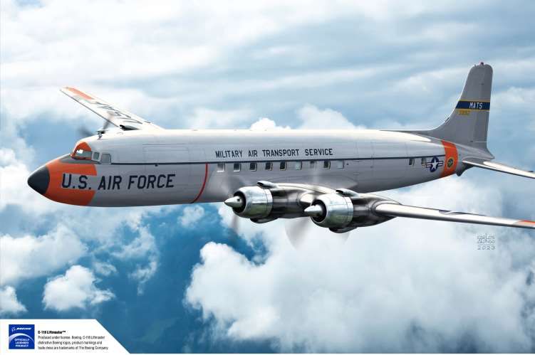 1/144 Douglas DC6/C118 Liftmaster - Hobby Sense