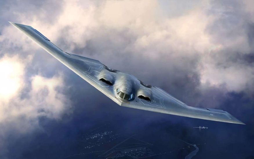 1/144 USAF B2A Stealth Bomber - Hobby Sense