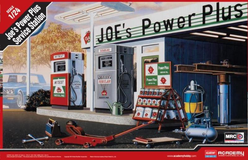 1/24 Joe's Power Plus Service Station - Hobby Sense
