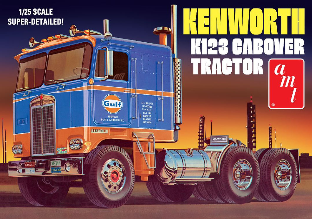 1/25 Gulf Kenworth K123 Cabover Tractor Cab