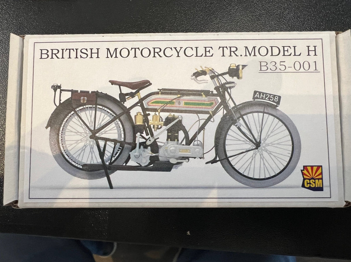 1/35 British Motorcycle Tr.Model H, 3D printed - Hobby Sense