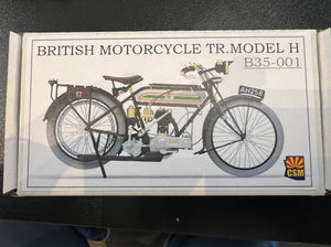 1/35 British Motorcycle Tr.Model H, 3D printed - Hobby Sense