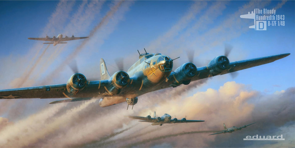 1/48 B17F The Bloody Hundredth 1943 - Hobby Sense