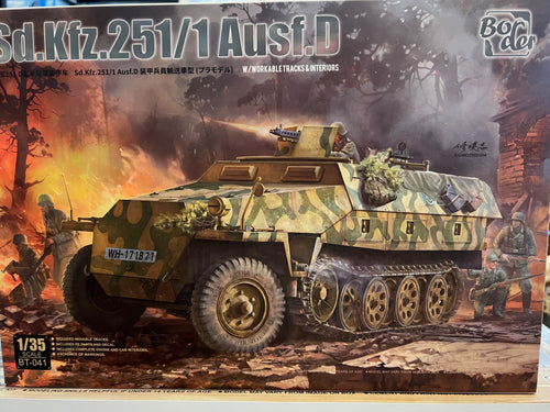 1/35 Sd.Kfz.251/1 Ausf.D - Hobby Sense