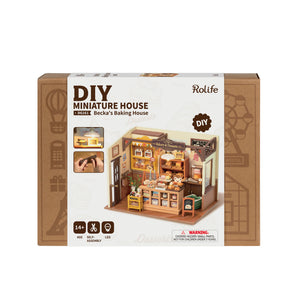 Becka's Baking Gouse DIY Miniature House Kit - Hobby Sense