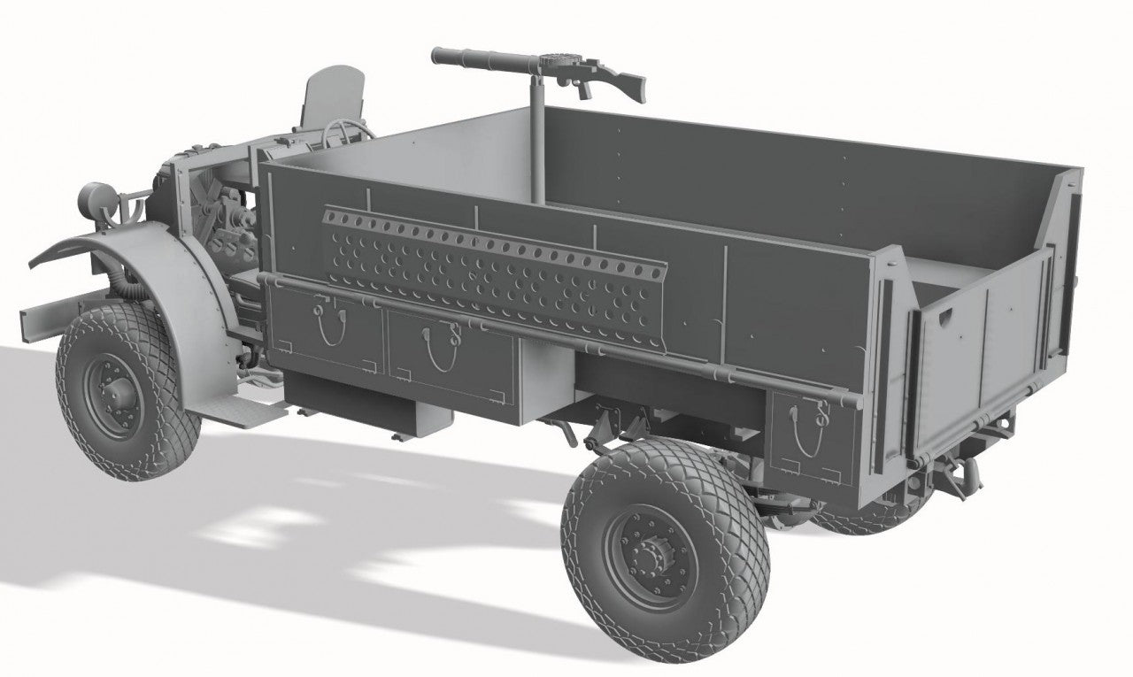 Thunder Model 1/35 CMP in LRDG service LRDG F30 Patrol Truck, Limited Bonus Edition