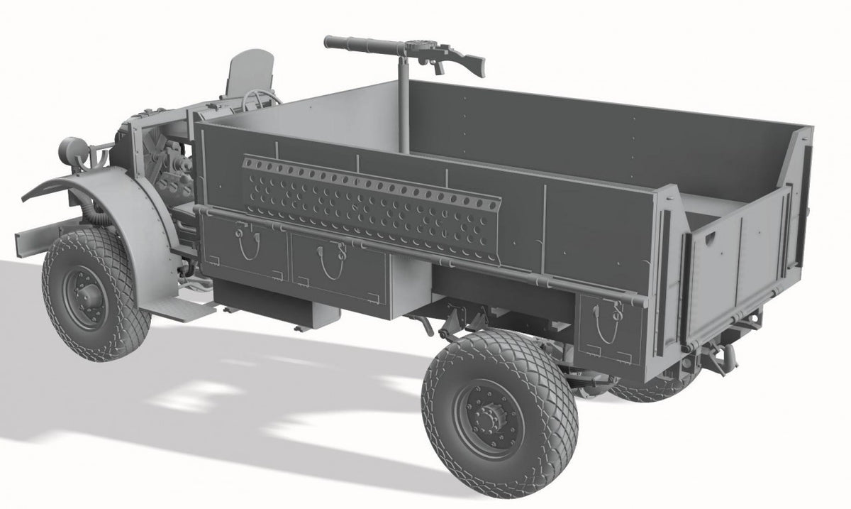 Thunder Model 1/35 CMP in LRDG service LRDG F30 Patrol Truck, Limited Bonus Edition
