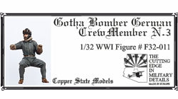 1/32 Gotha Bomber German Crew Member N.3, resin - Hobby Sense