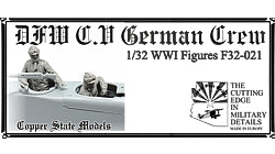 1/32 DFW C.V German Crew, resin - Hobby Sense
