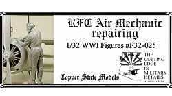 1/32 RFC Air Mechanic Repairing, resin - Hobby Sense
