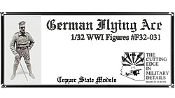 1/32 WWI German Flying Ace, resin - Hobby Sense