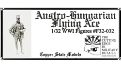 1/32 WWI Austro-Hungarian Flying Ace, resin - Hobby Sense