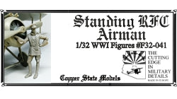1/32 Standing RFC Airman, resin - Hobby Sense