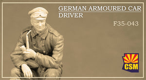 1/35 German Armoured Car Driver, resin - Hobby Sense