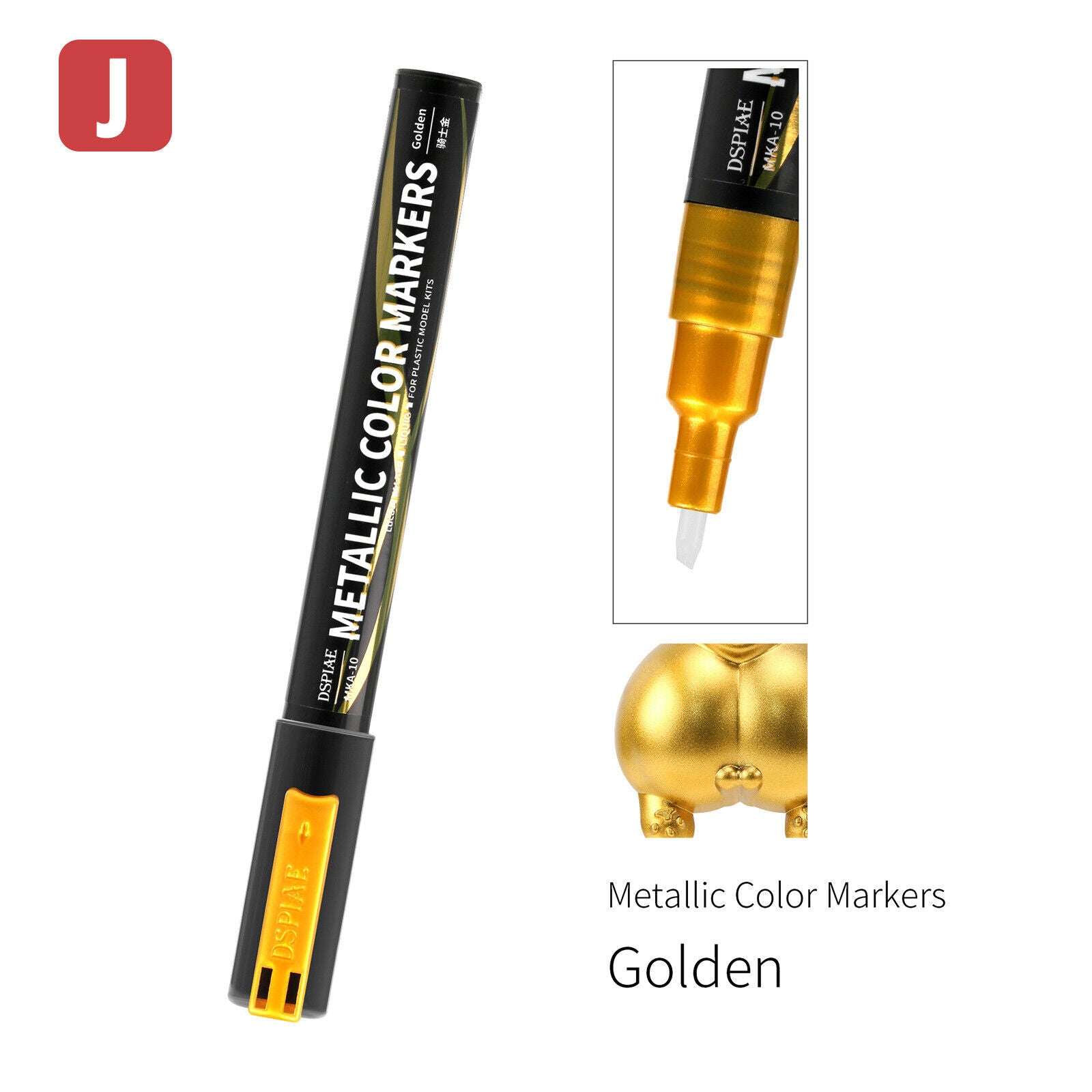 Selection of DSPIAE Metallic Color Markers - Hobby Sense